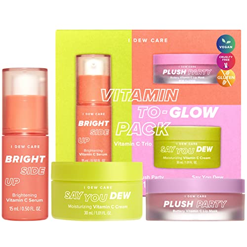 I DEW CARE Vitamin To Glow Pack + Glow-Key Eye Cream Bundle