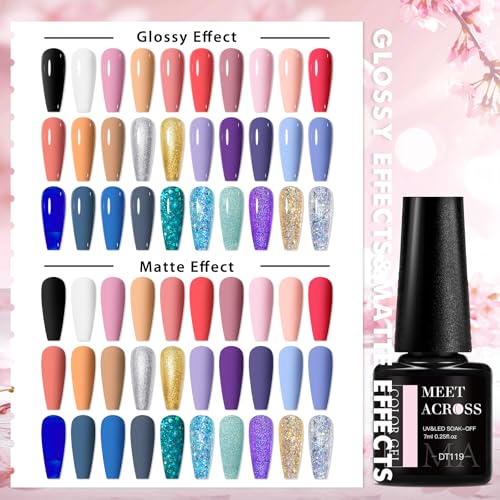 Long Square Pink Press on Nails -Cute Decorative Fake Nails with Bowknot for Women