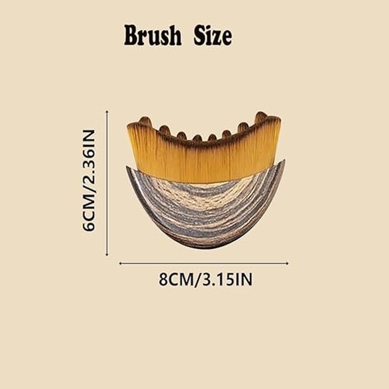 Dry Lymphatic Contour Face Brush for Lymphatic Drainage, 2 Packs Soft Facial Brushes Curved Design Tool Drainage Massager for Face Chin Sculpting Lifting Skin Care Gift for Women and Girls (Mix)