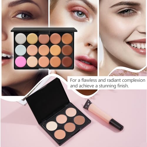 Complete Makeup Kit for Women and Girls with Sponge, Lipstick, Eyeshadow, Concealer & Bag