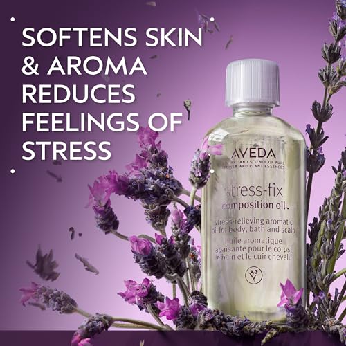Stress-Relief Body and Bath Oil with Lavender & Clary Sage - 1.7 Fl Oz