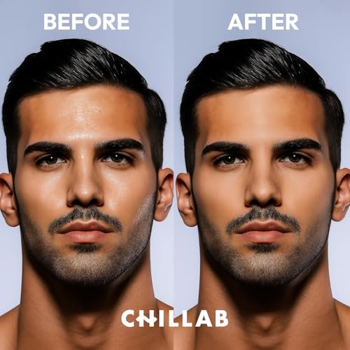Chillab Lavender Matte Powder, Lightweight Translucent Setting Powder for Oily Skin, Oil Control for Men & Women, No Powdery Look, Blurs Pores, Matte Finish, Shine-Free, Face Powder for All Skin Tones