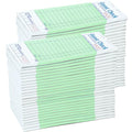 Officeva 100 Pack Guest Checks Server Note Pads 6.7 x 3.5 inch - 5000 Sheets
