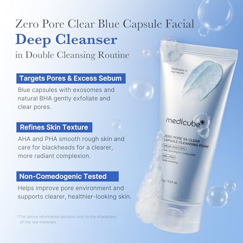 Medicube Zero Pore Capsule & PDRN Cleansing Duo - Deep Clean & Exfoliating Skincare Set
