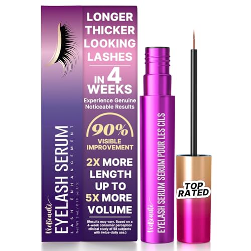 VieBeauti Multicolor Eyelash Growth Serum 3mL for Longer Fuller Lashes