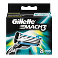 Gillette Mach3 Razor Blade Refills - 8 Count, Compatible with Mach3 Razors