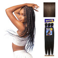 Sensationnel Ruwa Pre-Stretched Braiding Hair 48 Inch - 5 Pack, Medium Brown