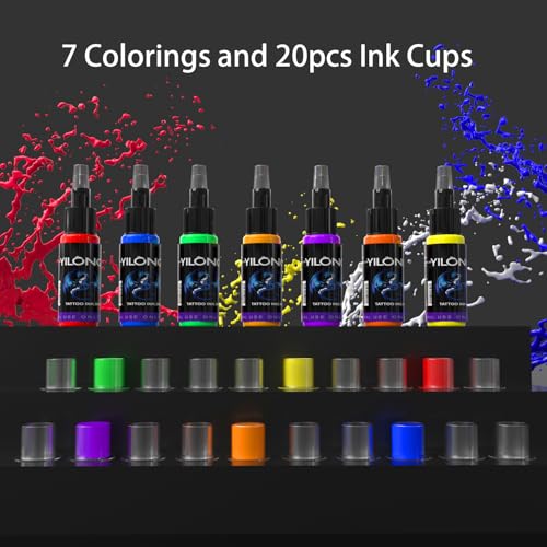 Wireless Tattoo Gun Kit for Beginners with Power Supply - Kit A