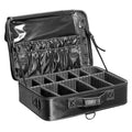 VEVOR Makeup Train Case Professional Makeup Storage Organizer Box Make Up Carrier for Women and Girls