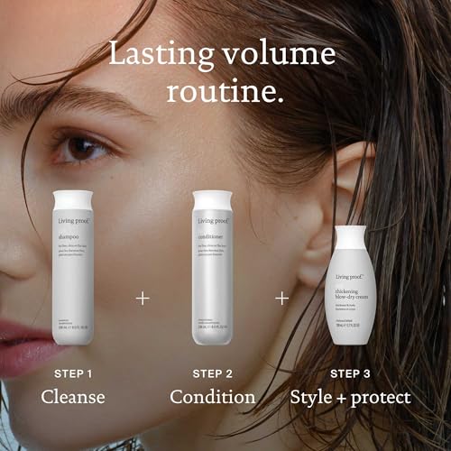 Living Proof Full Shampoo, Volumizing Shampoo for Thin Hair, Paraben & Silicone Free, Safe for Color Treated Hair