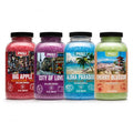 Aromatherapy Spa Salt Crystals 4-Pack with Coconut Scent - Exotics Collection
