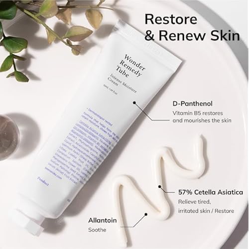 keenoniks Korean Moisturizer with CICA (Redness Relief) & Ceramide (Barrier Repair) for Hydrating Face Care, 3.38 Fl Oz