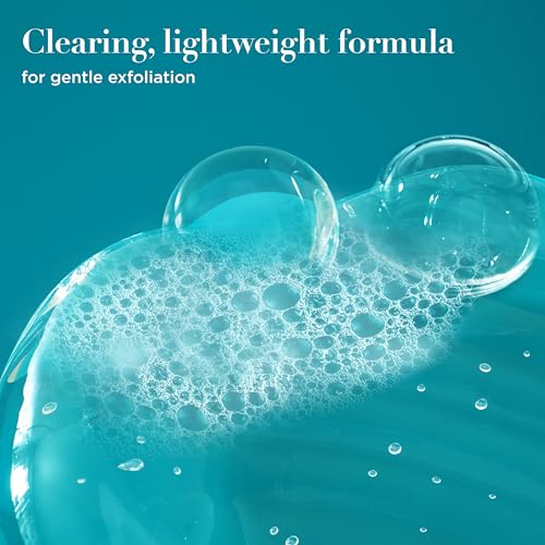 OGX ProGrowth + Peptide Clarifying Shampoo, Gentle Exfoliating Scalp Shampoo Supports Natural Hair Growth by Removing Scalp Build-Up, 1.5% Mandelic Acid, 13 fl. oz