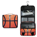 AUUXVA Basketball Hanging Toiletry Bag Travel Organizer for Men Women