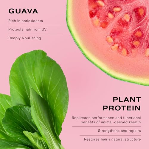 Moisturizing Hair Mask for Dry & Damaged Hair - Guava & Natural Ingredients 7.8 fl oz