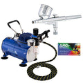 Master Airbrush Multi-Purpose Gravity Feed Airbrush Kit & Compressor - Standard