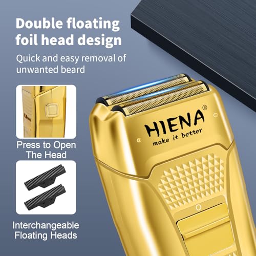 HIENA PRO Professional Cordless Hair Clippers & Grooming Kit for Men