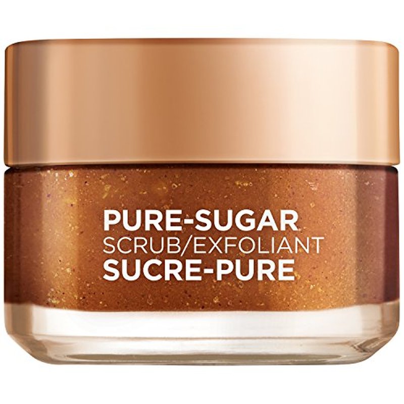 L¡¯Or?al Paris Skin Care Pure Sugar Face Scrub with Grapeseed for Dull Skin to Smooth and Glow, 1.7 fl. oz.