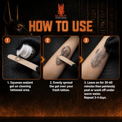 Mummy Tattoo Aftercare Sealant Gel 100ML Breathable Protective Skin
