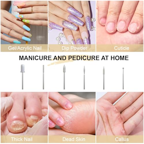 Kredioo Gold Portable Nail Drill 35000 RPM Rechargeable Electric Manicure Kit