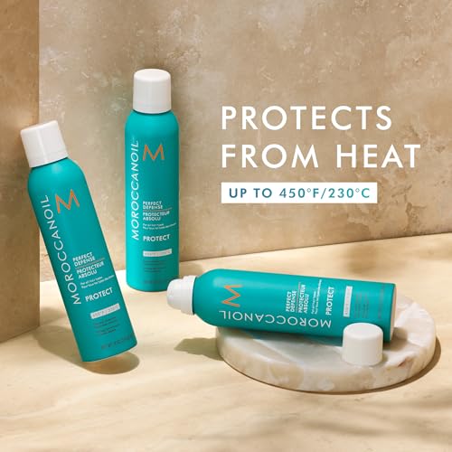 Moroccanoil Perfect Defense Heat Protectant Spray 6oz - Lightweight Argan Oil Formula