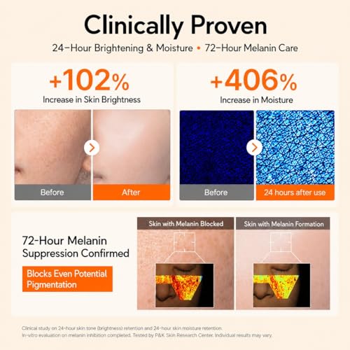Korean Brightening Hydrogel Face Mask for Dark Spots & Melasma - 12 Sheets