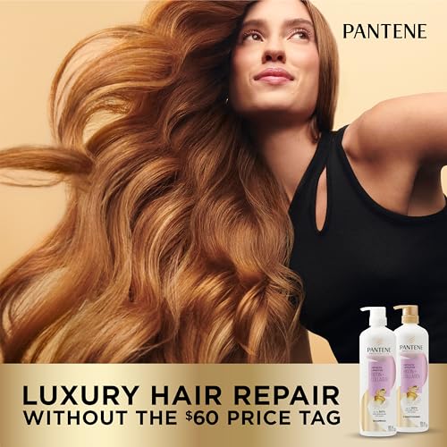 Pantene Infinite Lengths Sulfate-Free Shampoo Floral 30 Fl Oz - Strengthens & Prevents Breakage