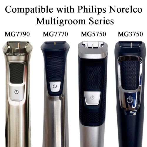 Replacement Trimmer Head for Philips Norelco Multigroom Models - Easy Snap-On Fit