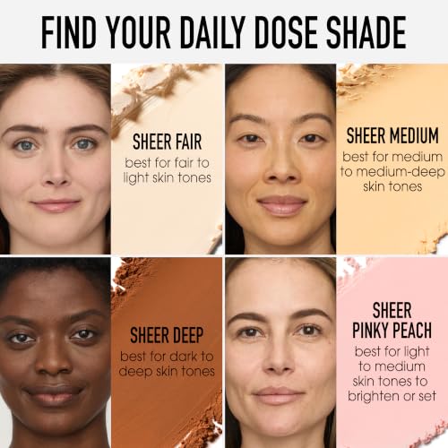 bareMinerals Mineral Veil Daily Dose Setting Powder - Sheer Pinky Peach 0.45 oz