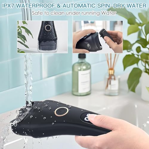 Celepen Electric Foot File Callus Remover with Storage Bag, 3-Speed Pedicure Kit