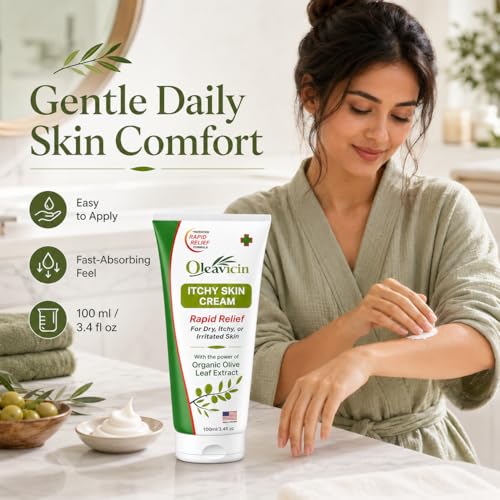 Extra Strength Anti-Itch Cream 2 Pack - Fast Relief for Itchy Skin & Rashes
