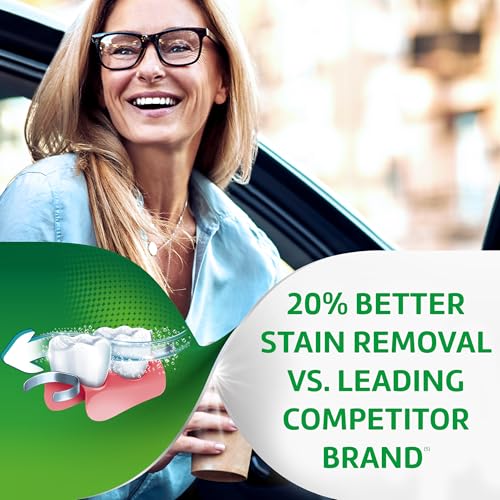 Polident Overnight Whitening Denture Cleanser Tablets - 120 Count