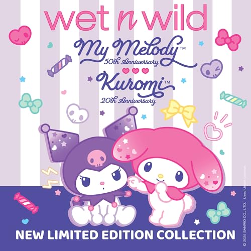 wet n wild My Melody and Kuromi Liquid And Gel Eyeliner Set - Twisted Cute