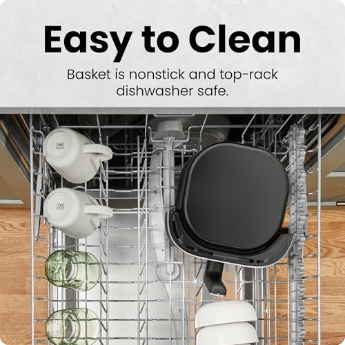 Chefman 4 QT Compact Air Fryer with Window, 4 Presets, Crispy Technology, Nonstick Basket