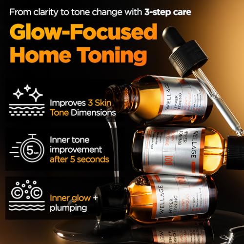 Hyper Toning Glowy Ampoule - Brightening Spot Correcting Serum for Sensitive Skin