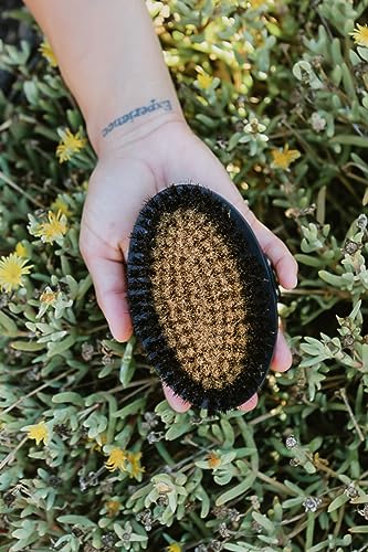 Ionic Copper Dry Body Brush for Lymphatic Drainage & Exfoliation - Cellulite & Circulation Improvement