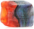 Fire Opal Soap Rock - SoapRocks 7-8 oz Crystal Obsidian Spa Soap