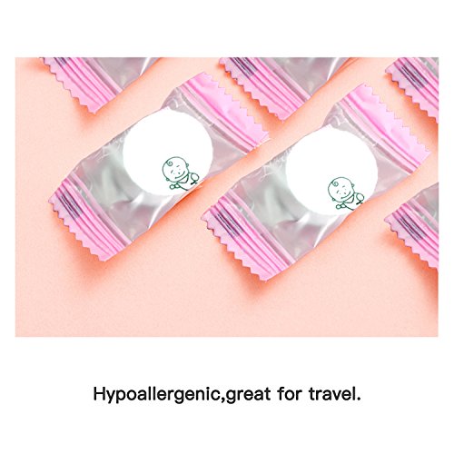 100 pcs Compressed Facial Mask Sheet Beauty DIY Disposable Mask Paper Natural Cotton Skin Care Wrapped Masks Normal Thick£¬Get a Small Mask Bowl Free