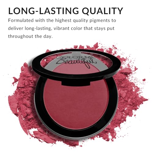 Cedar Rose Blush - Spring & Autumn Color Pro Powder with Buildable Coverage