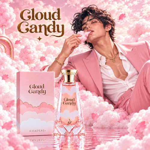 Unisex Cloud Candy Perfume Spray 3.4oz - Playful Fruity & Gourmand Fragrance