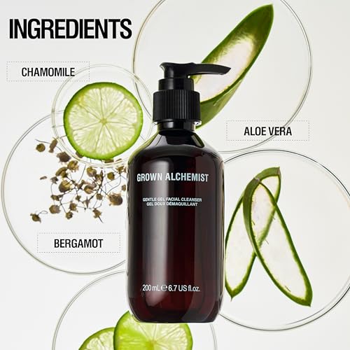 Grown Alchemist Facial Cleanser Set - Exfoliating & Gentle Gel Cleansers