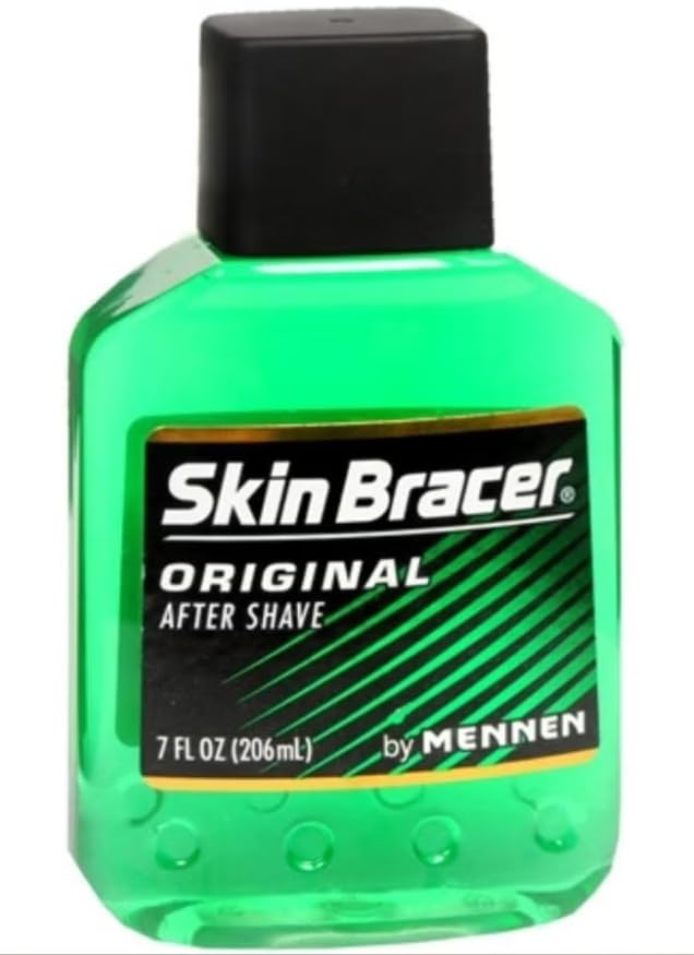 Skin Bracer Original After Shave Lotion - Cooling, Masculine Scent, 7oz x 5 Bottles