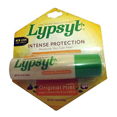 Lip Balm Set - Intense Protection Original Mint with Shea Butter & Coconut Oil, 11 Pack