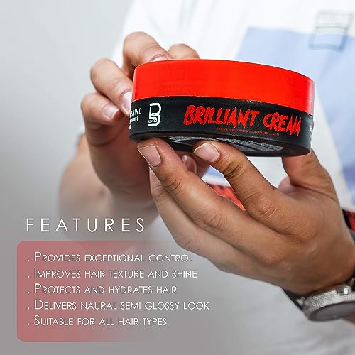 L3 Level 3 Brilliant Cream 3 Pack - Hair Texture & Shine Enhancer
