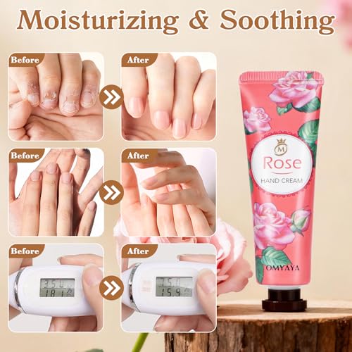 96 Pack Hand Cream Gifts Set For Women, Bulk Hand Lotion Travel Size for Dry Cracked Hand, Mini Hand Lotion Bulk for Christmas Stocking Stuffers Galentines Party Favors & Baby Shower Favors For Guests