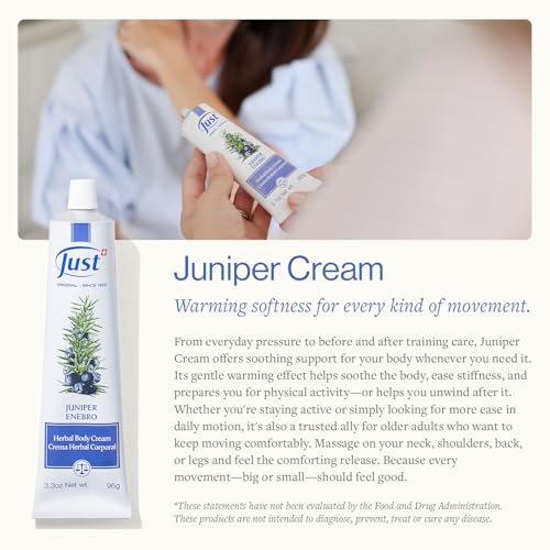 Juniper Massage Cream 96g for Muscle Relief, Relaxation & Tension Relief