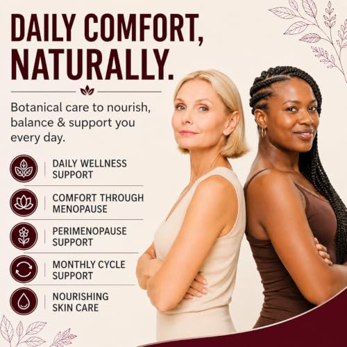 Wild Yam Cream for Hormone Balance 4 OZ - Natural Support for Menopause & PMS - Pack of 1