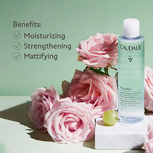 Moisturizing Facial Toner with Rose Water - Hydrating Alcohol-Free Skin Softener