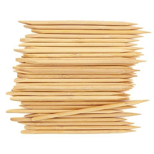 15cm Bamboo Nail Cuticle Pushers - 300 Pieces, Manicure & Pedicure Tools
