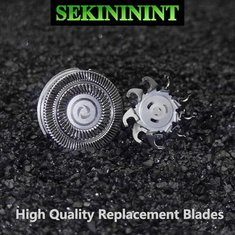 8 PCS Head Replacement Shaver Blades Compatible with Free Bird Flex Series Pro Electric Head Shaver